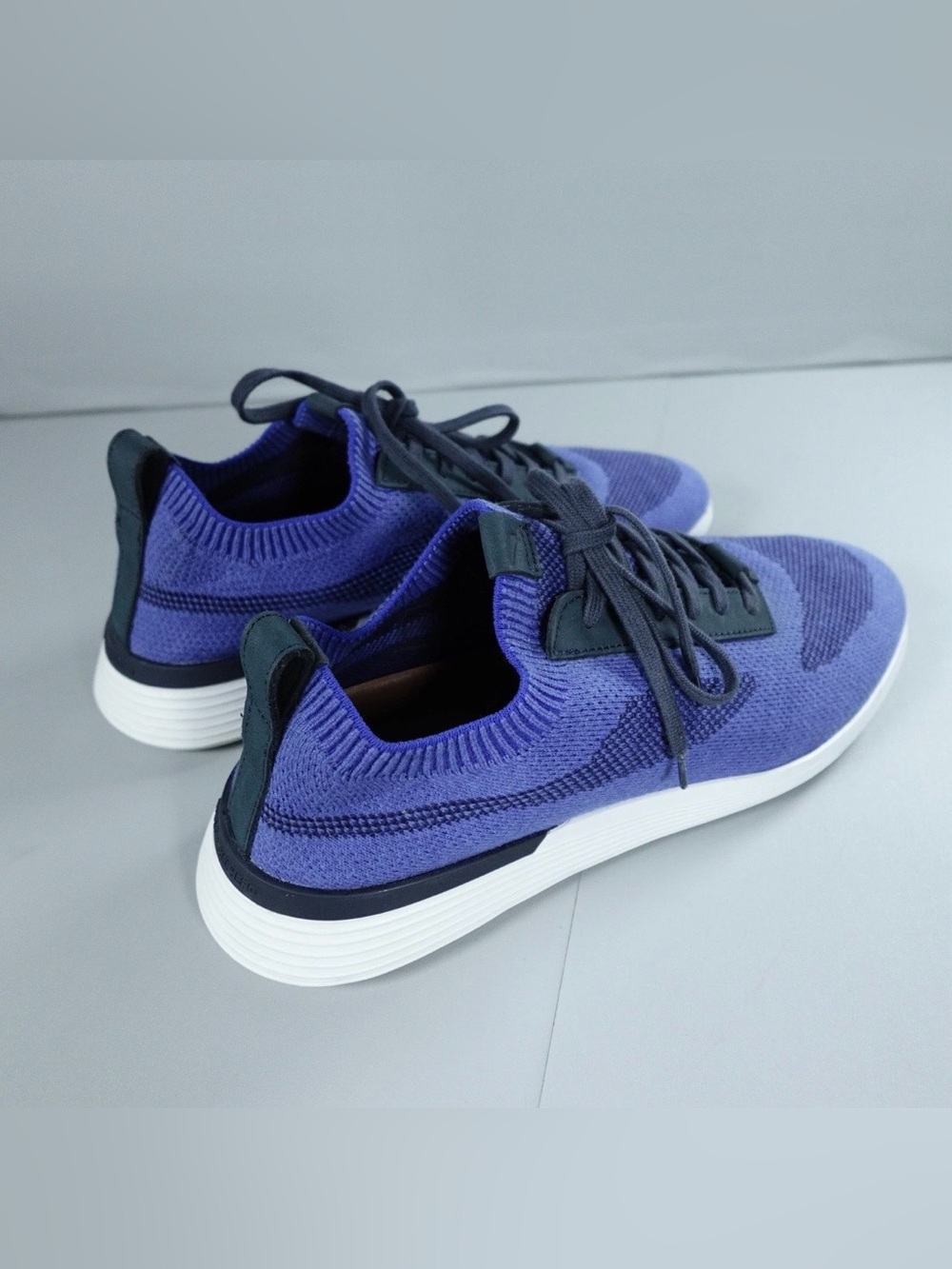 Wolf & Shepherd SupremeKnit Trainer Victory Blue White Sneakers Men’s Size 12 🐺 - Picture 14 of 14